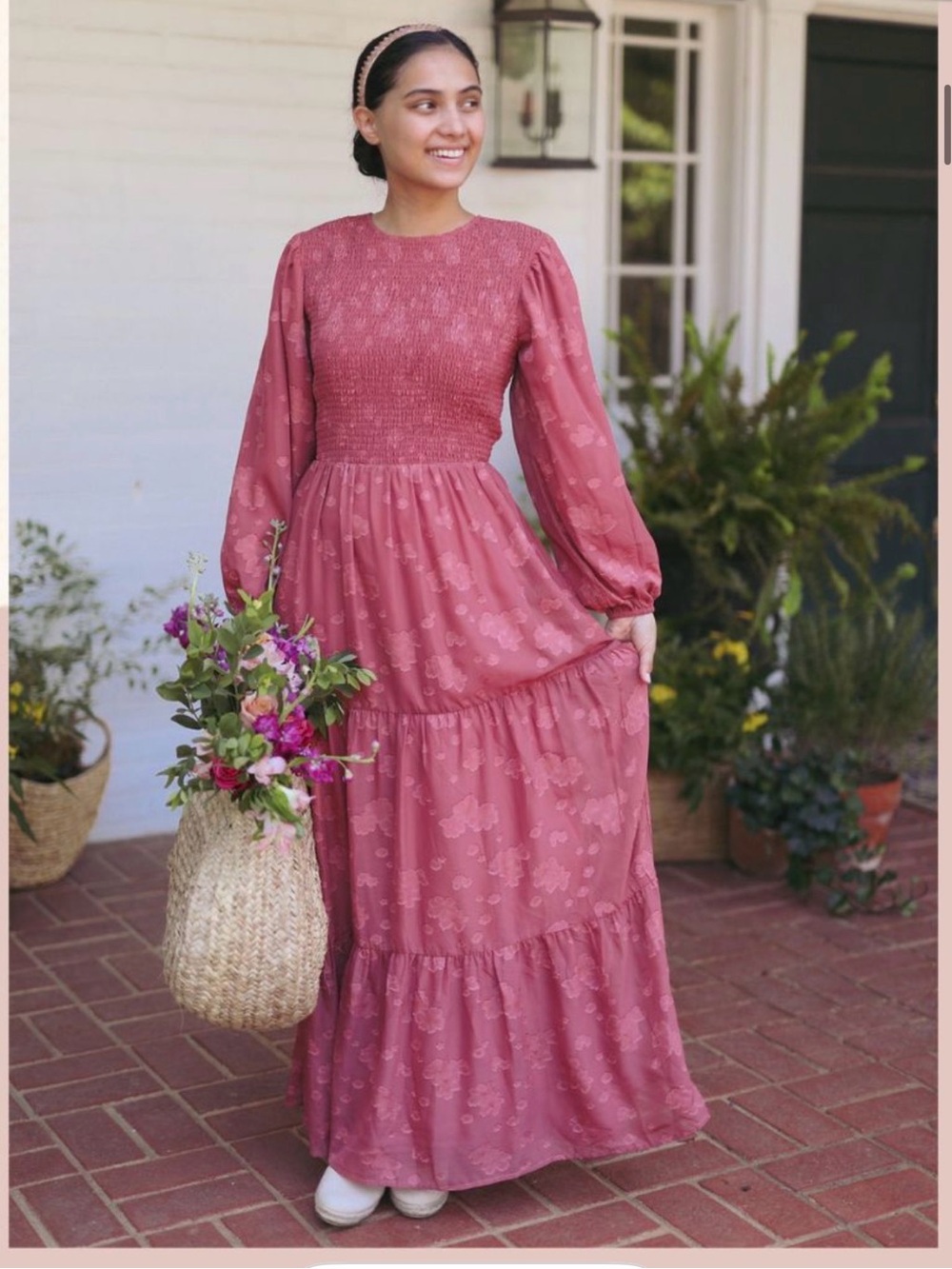Dainty Jewells Amore Elegance Modest Maxi Dress, size XS